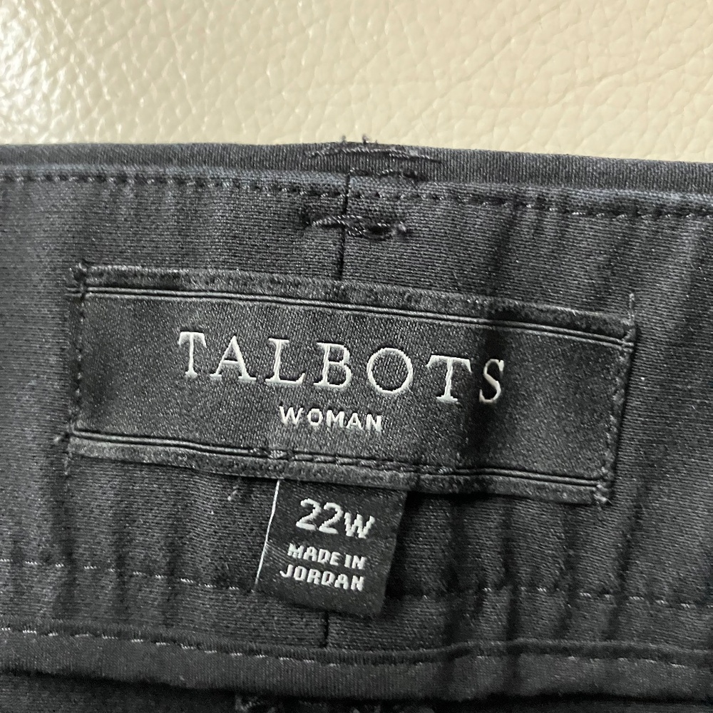 Talbots black ankle pants